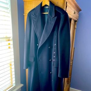 Men’s 39L Paul Stuart Wool Overcoat